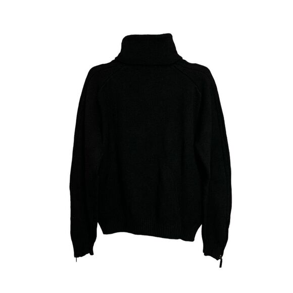 Versace Knitted Wool Half Zip Sweater - Picture 3 of 14